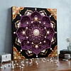 (30x30cm)DIY Pearl Painting Framed Mandala Handmade Pearl Material Art Kit Living Room Decor