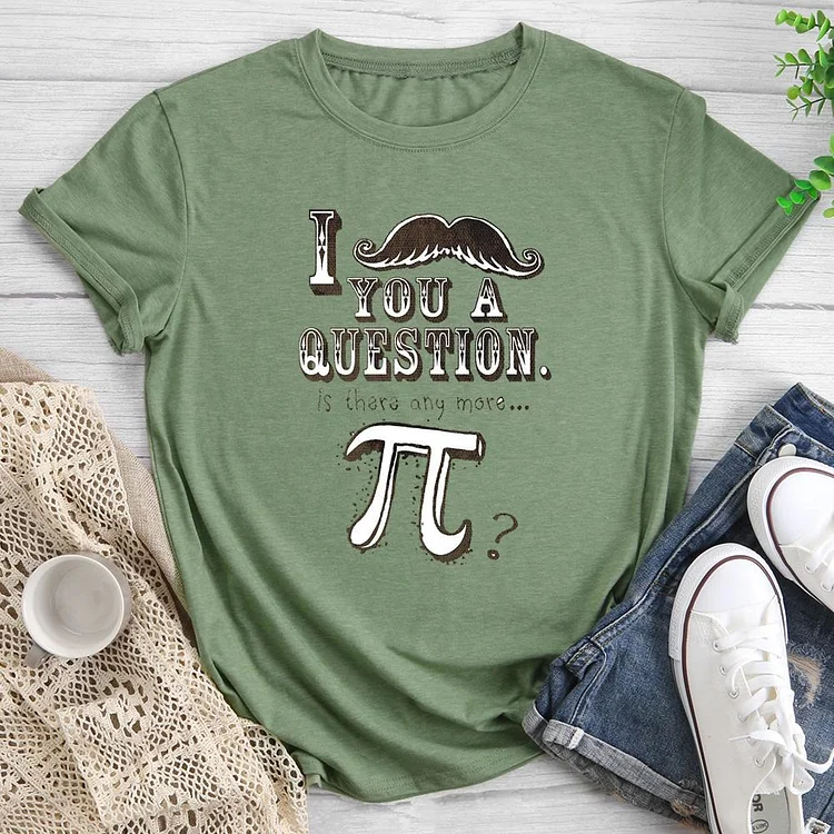 math Round Neck T-shirt