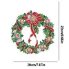 Diamond Painting Christmas Wreath Pendant