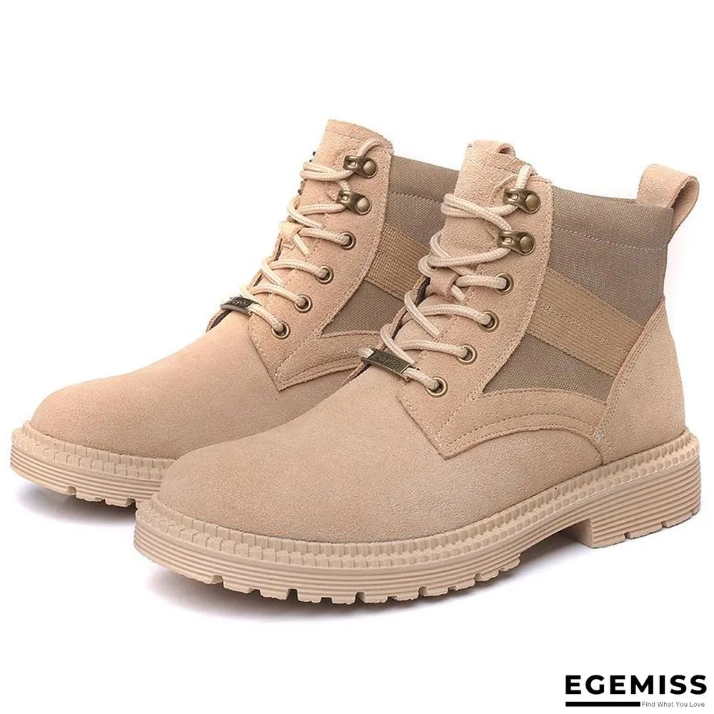 Martin Boots Mens British Outdoor Riding Casual High-Top Shoes Leather Trendy Brand | EGEMISS
