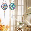 2pcs Bird Diamond Painting Double-sided Crystal Window Suncatcher Craft Set Birthday Gifts Home Garden Decor Hanging Kit