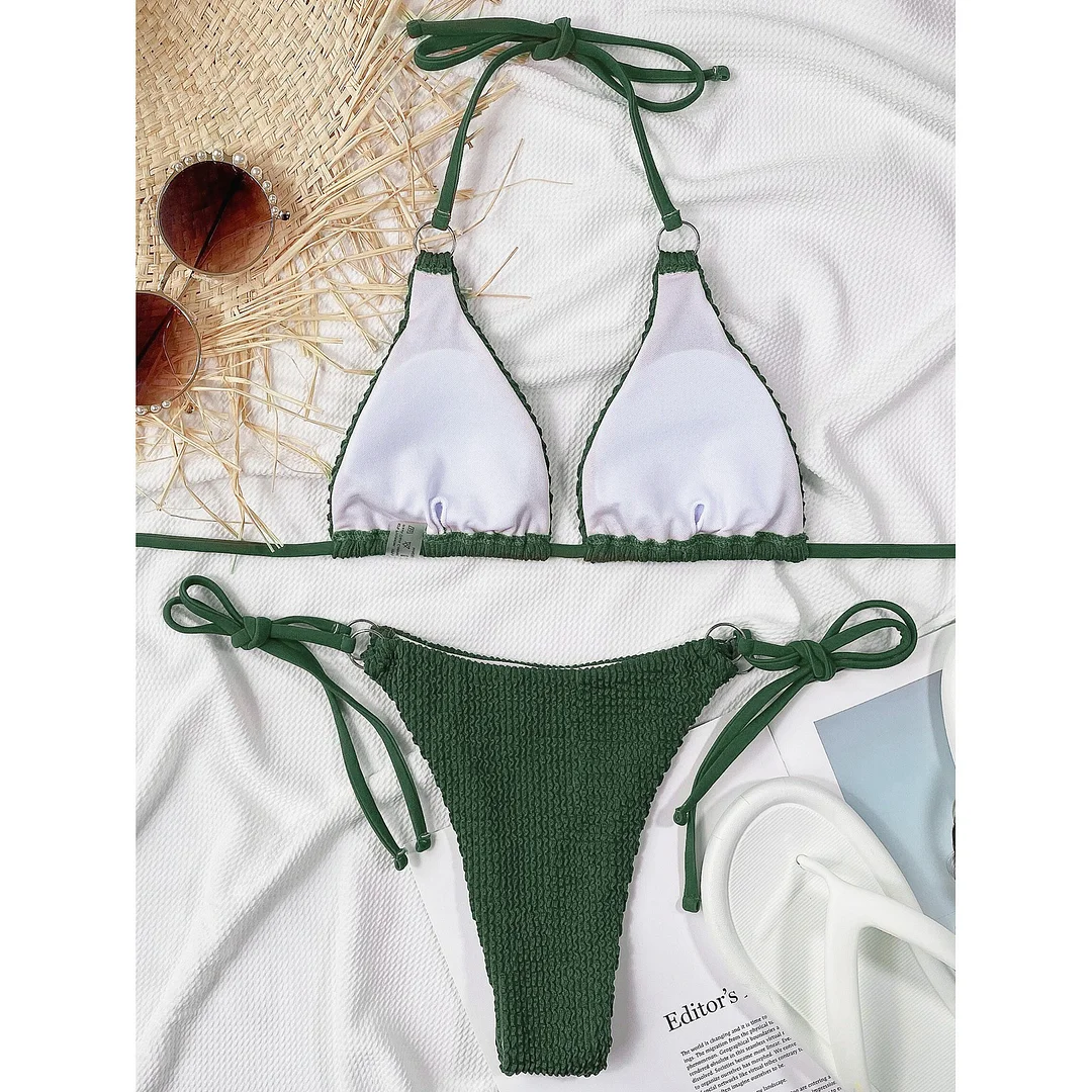 Wongn Wongn New Swimsuit Sexy Bikini Split Swimsuit Women's Fashion Bikini