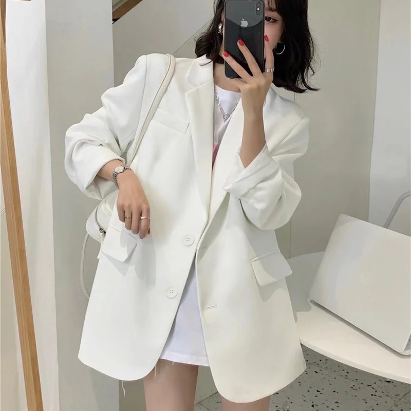 Toloer Toloer Spring And Autumn Small Suit Jacket Female Korean Version British Wind Web Celebrity Design Sense West Female Suit Women's Temperament Jacket-Outfit Ideas