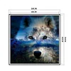 Wolf-11CT Stamped Cross Stitch Kit(50x50cm)