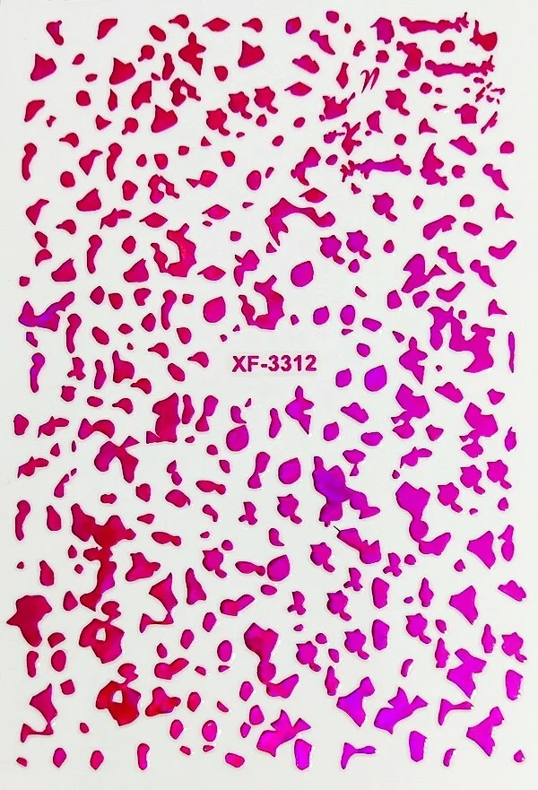 New 3D Bohemia Self-Adhesive Neon Curve Serpentine Letter Stripe Nails Stickers Acrylic Decorations Manicure Design-Nail Inspo