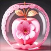 Diamond Painting-DIY Full Round Drill Pink Crystal(40x40cm)