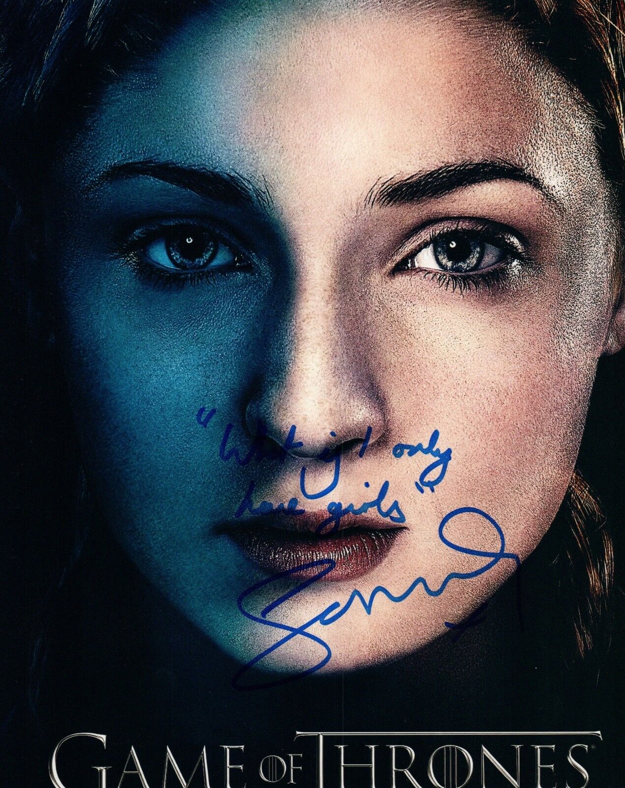 Sophie Turner Signed Autographed 8x10 Photo Poster painting Game of Thrones RARE QUOTE COA VD