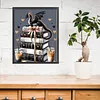 Black Dragon Book-11CT Stamped Cross Stitch 40*50cm tapestrymarket