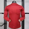 2025/2026 Long Sleeve Player Version Bayern Munich 125th Anniversary Red Football Jersey 1:1 Thai Quality