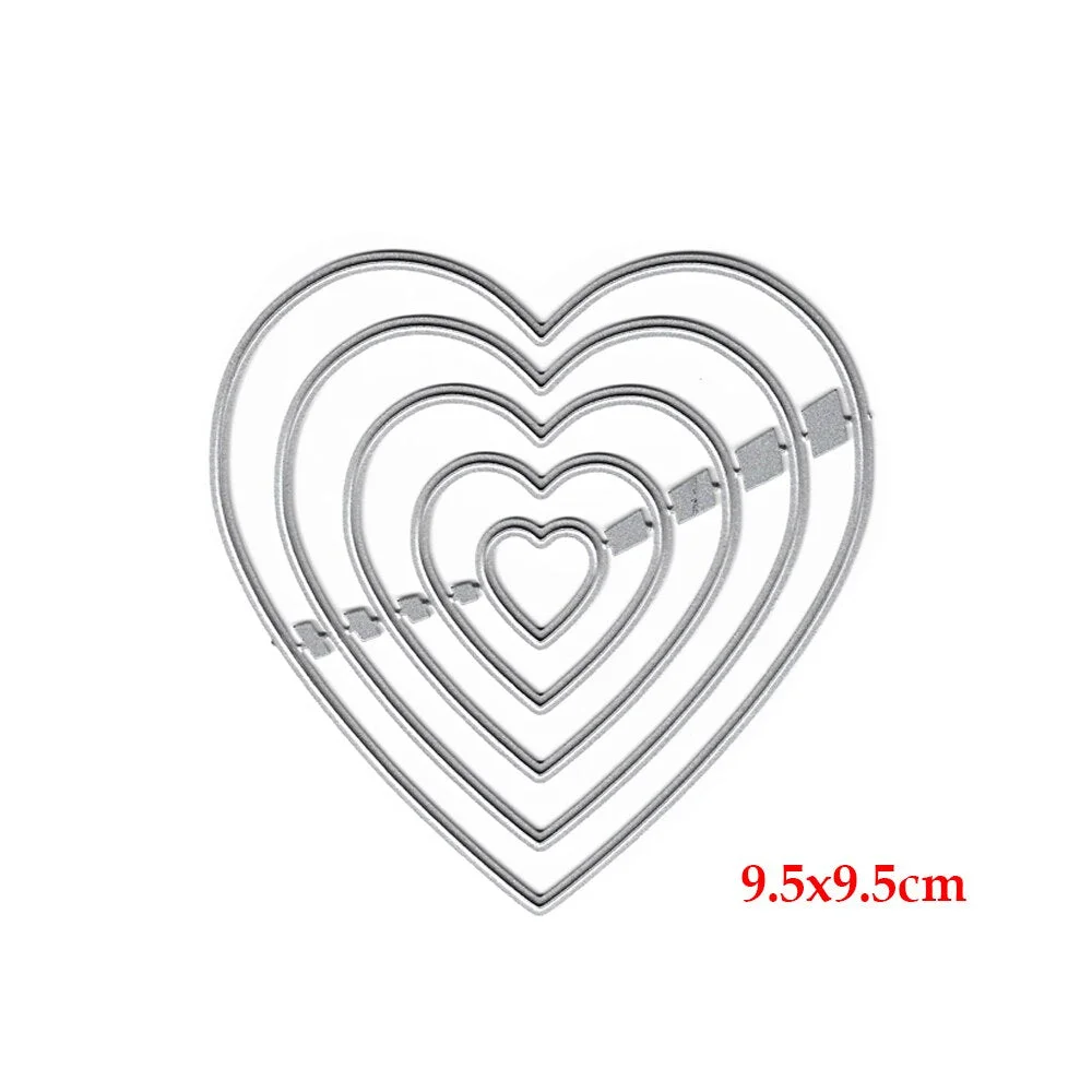 Metal Cutting Dies Curves Border Frames Square DIY Scrapbooking Card Album Making Embossing Punch Craft Diecuts New 2019