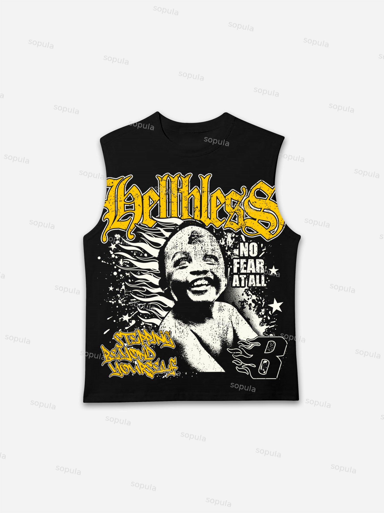2025 God Mends Hearts Vintage Graphic Tank Top - Sopula｜Premium Graphic Tees & Graphic Clothing