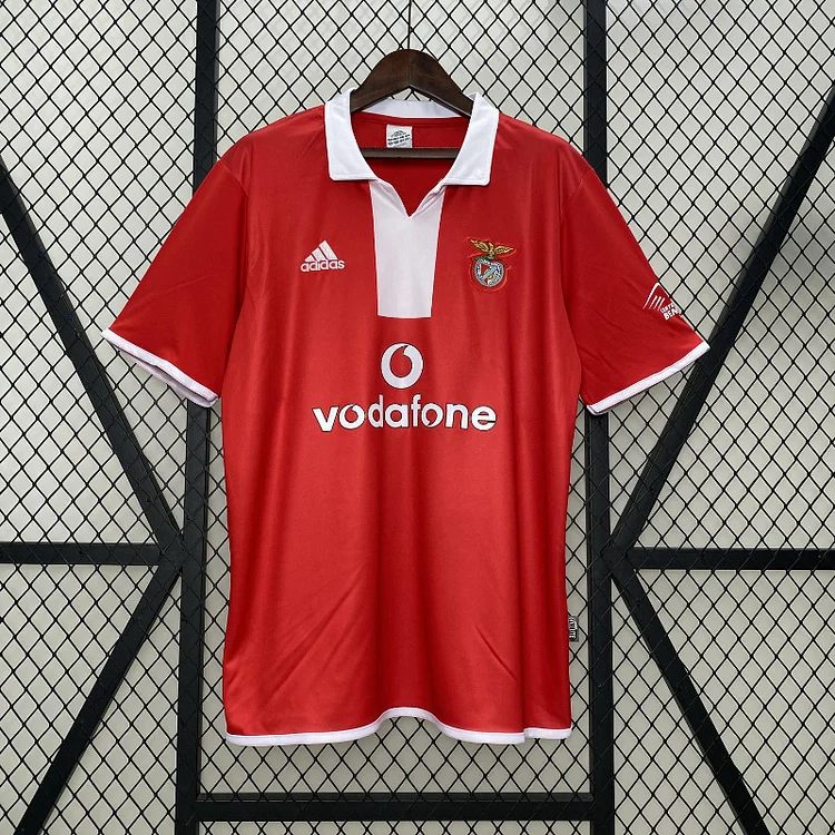 2004-05 Retro Benfica Home Football Jersey