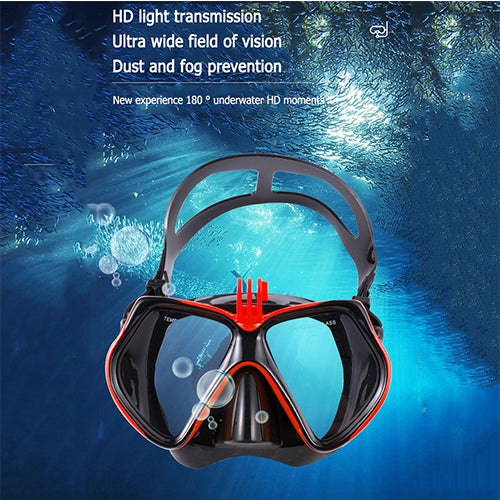 Professional Scuba Diving Masks Snorkeling Set Anti-Fog Goggles Glasses