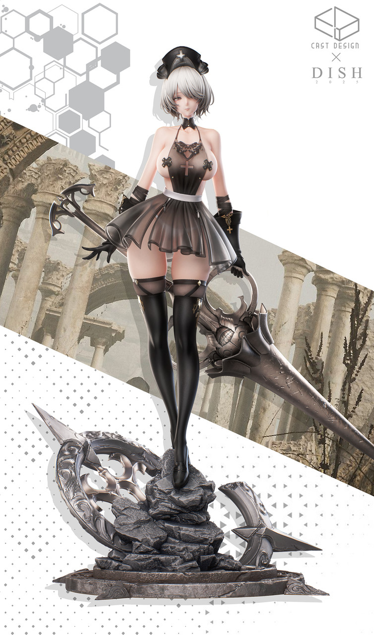 Cast Design x Dish 1/4 NieR:Automata 2B YoRHa NO. 2 Instructor Codename A