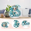 Seahorse Girl DIY Double-Sided Desktop Ornaments Diamond Art Kits