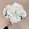 Artificial 5 Stems Silk Hydrangea Flower Bunch