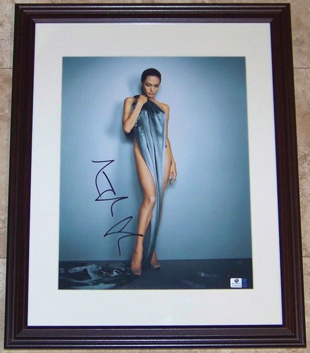 Angelina Jolie Signed Autographed Auto Framed 11x14 Photo Poster painting Global GA GV GAI COA!