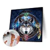 uk.everydayedeals (Limited Stock)Paint By Number - Oil Painting -  Wolf (40*40Cm)