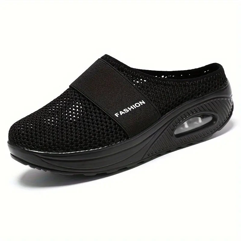 Krillerbot New Women Sneakers Air Cushion Slip-On Orthopedic Platform Sneakers Mesh Lightweight Wedges Sneakers Designer Shoes for Women