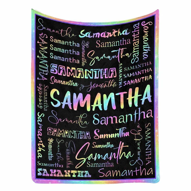 BlanketCute-Personalized Lovely Kid Blanket with Your Kid's Name | 07