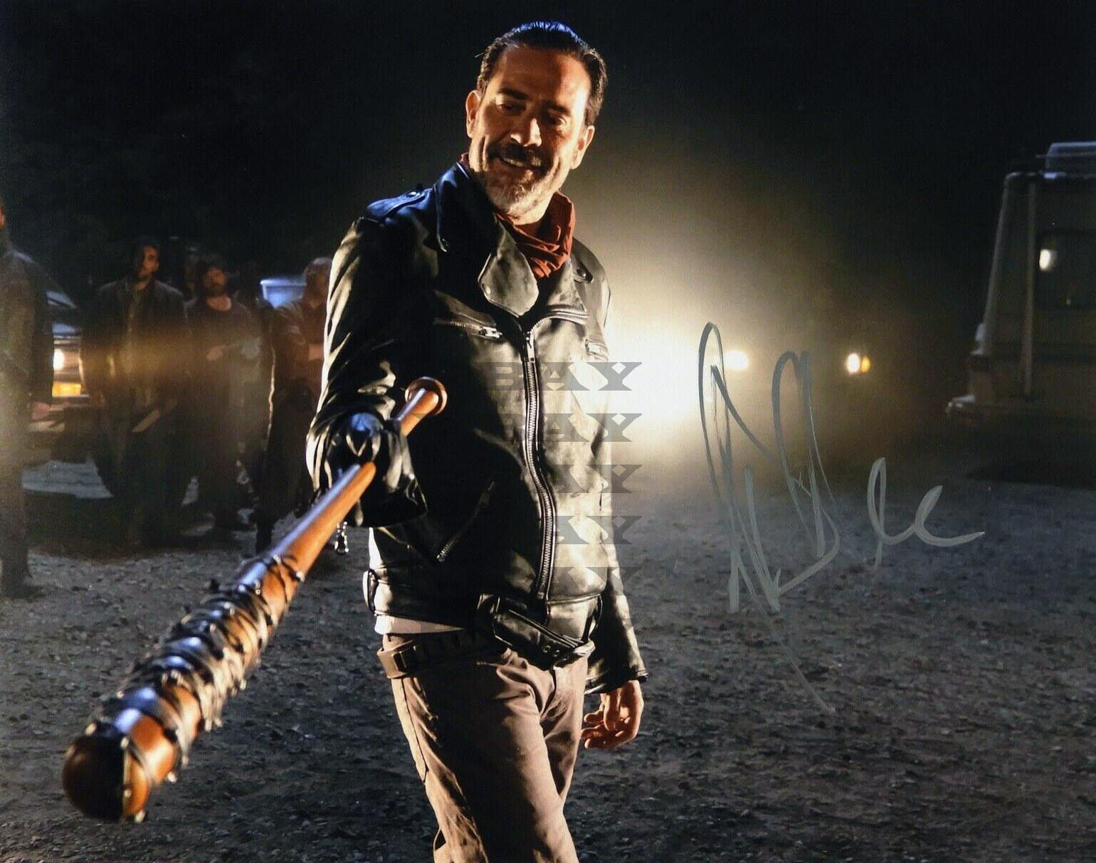 Jeffrey Dean Morgan NeganThe Walking Dead Autographed Signed 8x10 Photo Poster painting Reprint