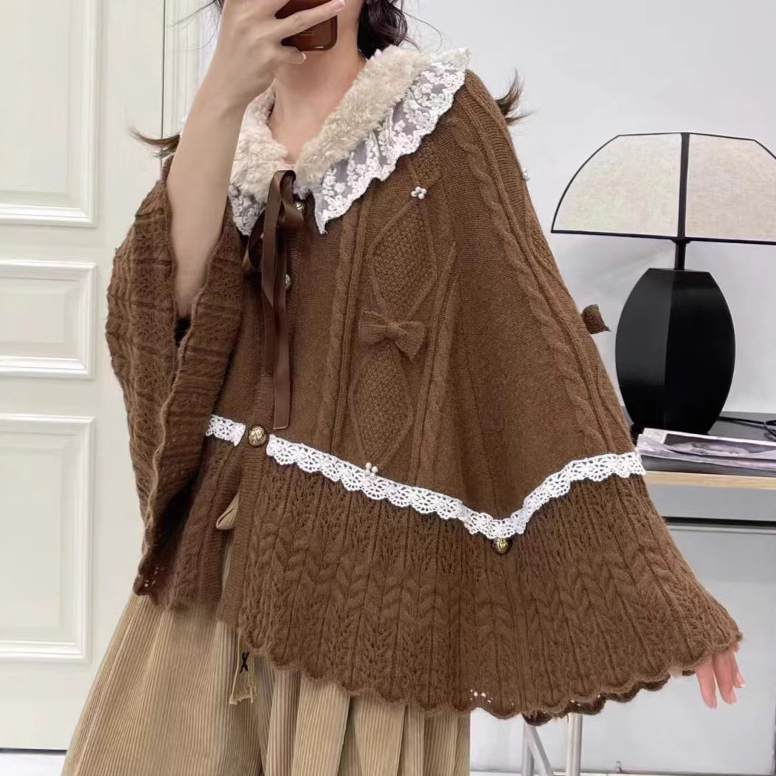 Chicfifth Sweater Women Winter Long Sleeve High Quality Autumn Vintage Top Knitted Cardigan