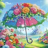 Abstract Special Shaped 5D DIY Partial Drill Diamonds Dots Gem Art Kits for Adults Beginners Home Decor Diamonds Paintings Gem Art 11.81 X11.81inch