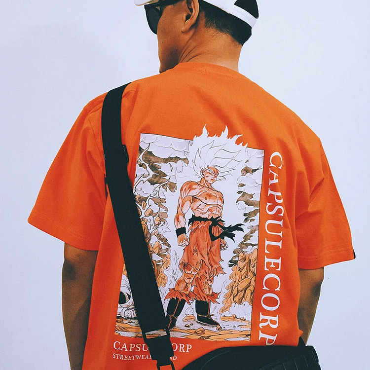 Dragon Ball Son Goku Saiyan T-shirt weebmemes
