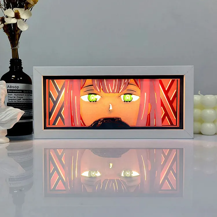 3D LED Box Light - DARLING in the FRANXX-Zero Two