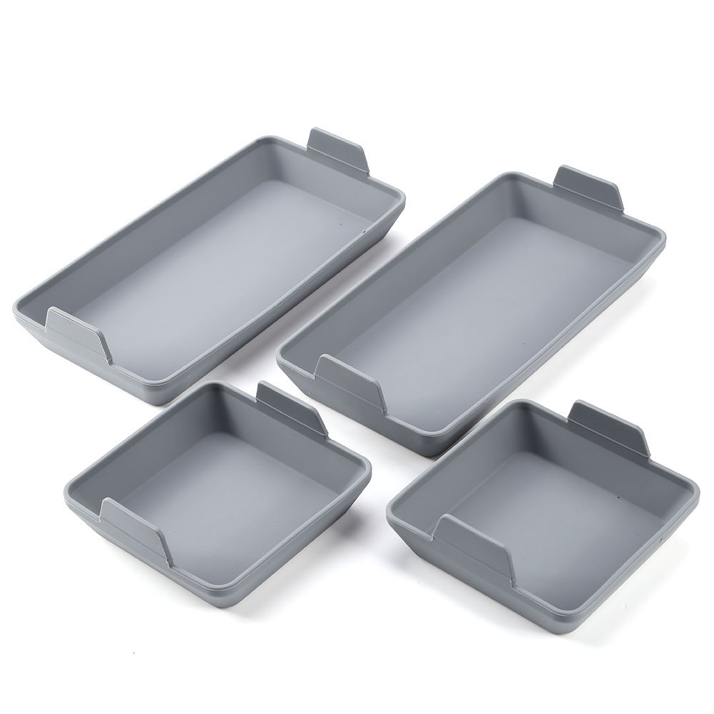 

4pcs Silicone Non-Stick Toast Cake Baking Trays Mold Set Kitchen Bakeware, 501 Original