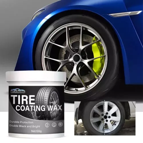 100g Auto Car Tire Coating Wax Waterproof Tire Retreading Cream For Rubber Parts (For: Bugatti) Parts