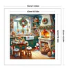 (Multi-Style) Christmas House-11CT Stamped Cross Stitch 50*50cm