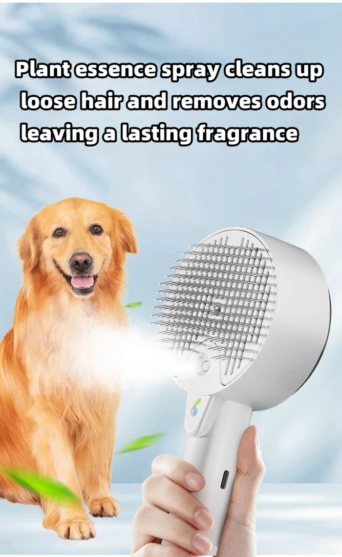 One-click Hair Removal Pet Comb
