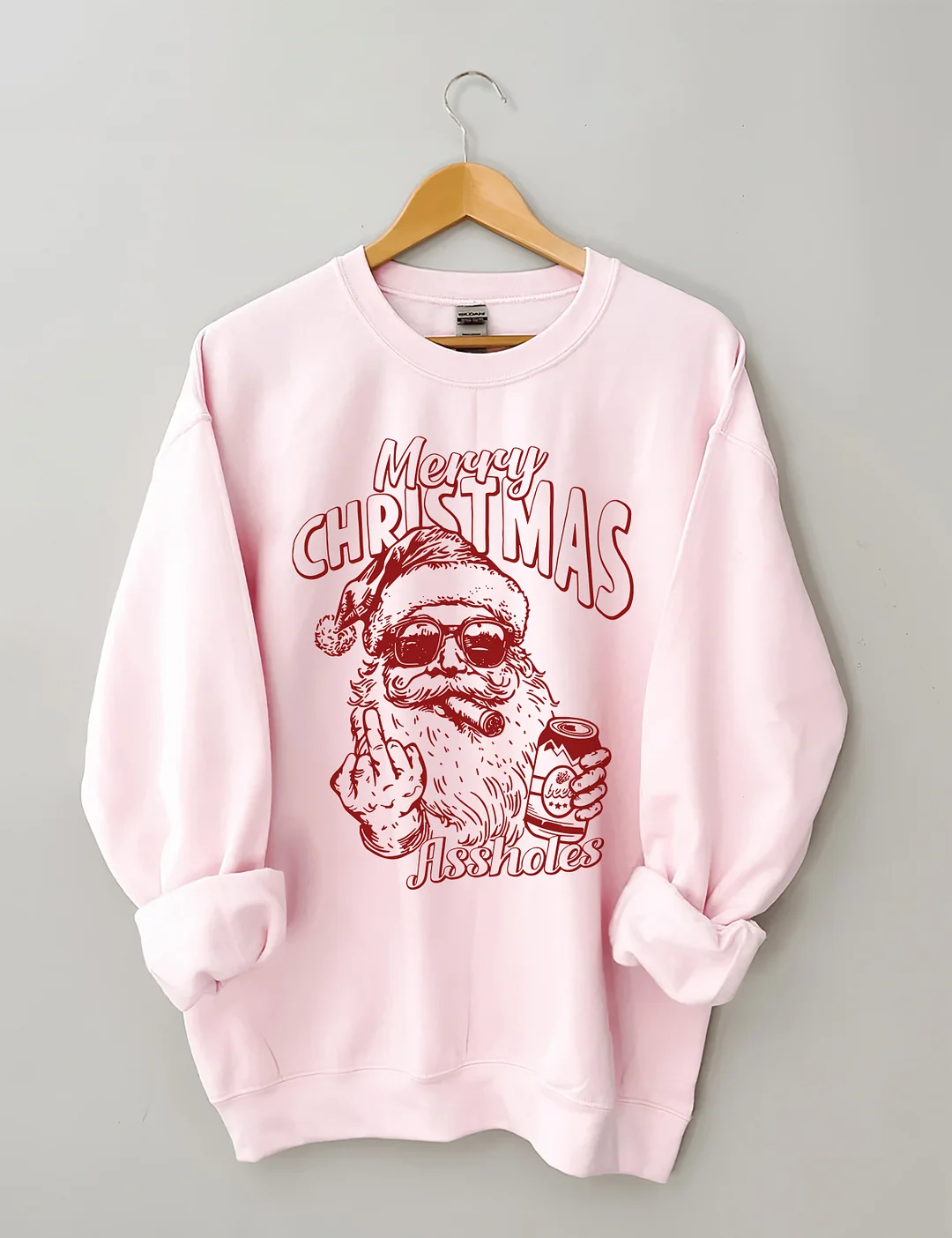 Merry Christmas Assholes Sweatshirt