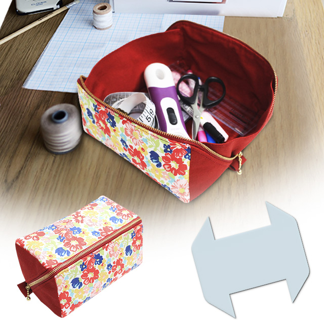 DIY Zipper Multifunctional Cosmetic Bag/Coin Bag Tutorial included