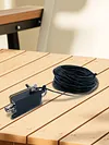 Pocket HF Antenna 1-30MHz Frequency Band Shortwave Antenna End Fed Radio Antenna