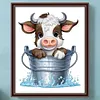Bucket Cow-Paint By Numbers Acrylic Painting 40*50CM