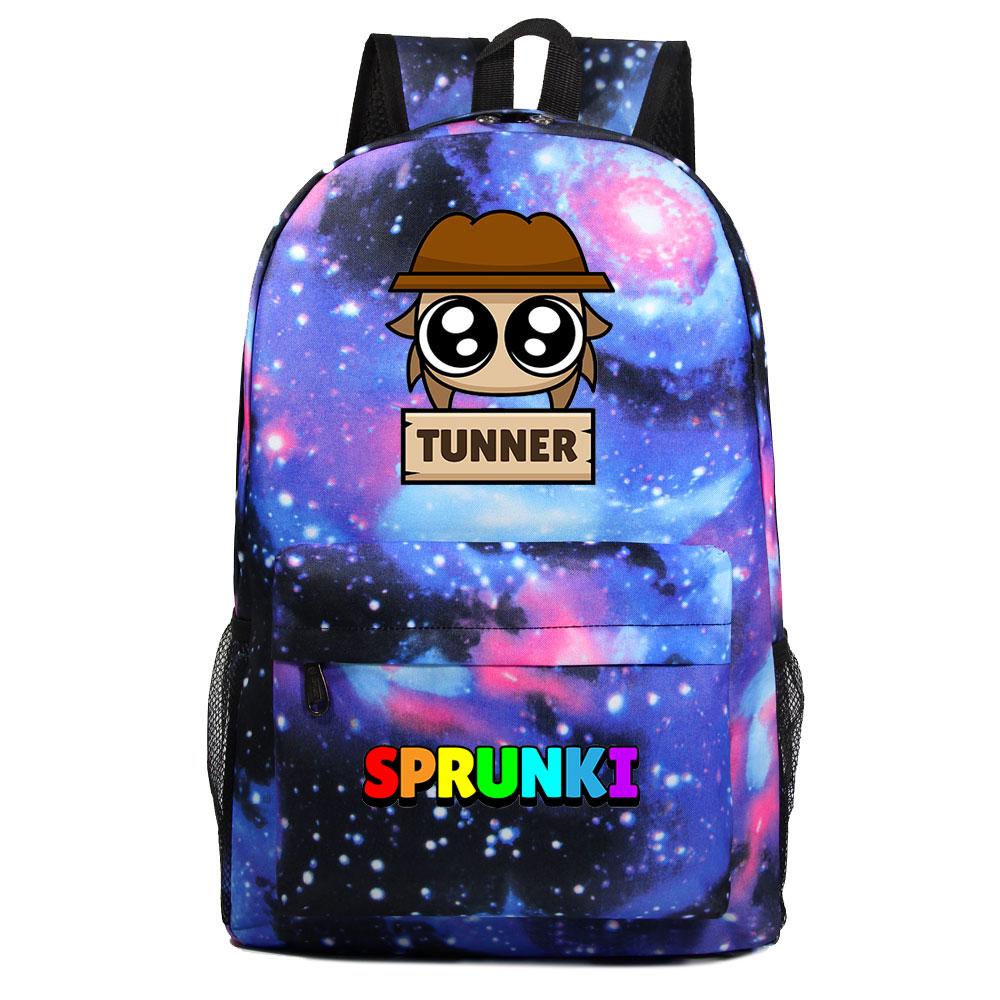Mayoulove Sprunki Backpack Lightweight Durable Design for School and Outdoor Activities-Mayoulove