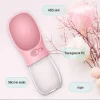 350/550 ML Portable Pet Dog Water Bottle Travel Dog Water Bowl Cat Feeding Drinking Cup Outdoor Dog Water Dispenser Pet Products