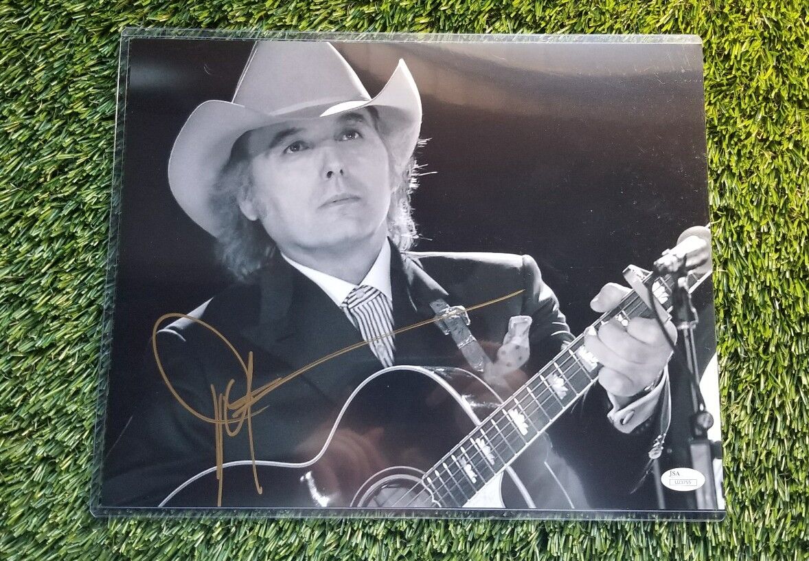 Dwight Yoakam Signed Autographed 11X14 B&W Photo Poster painting COUNTRY STAR JSA/COA U23755