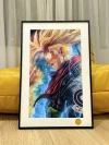 Super Saiyan Rage Trunks Decorative Painting - Dragon Ball - Xingkong Studio