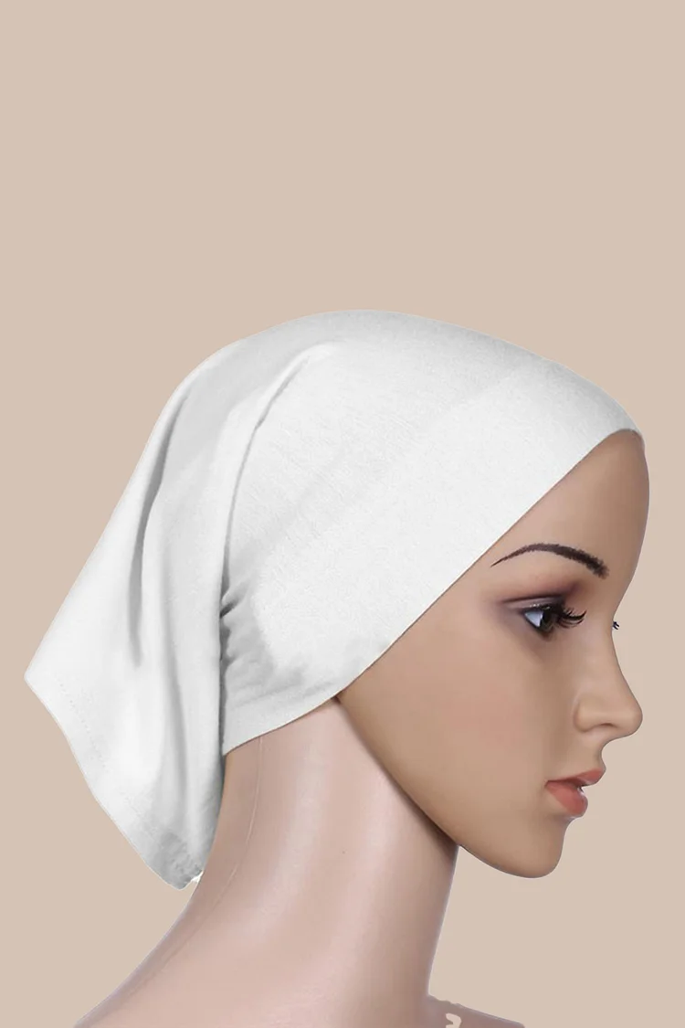 Daily Solid Color Hijab Ice Silk Headscarf