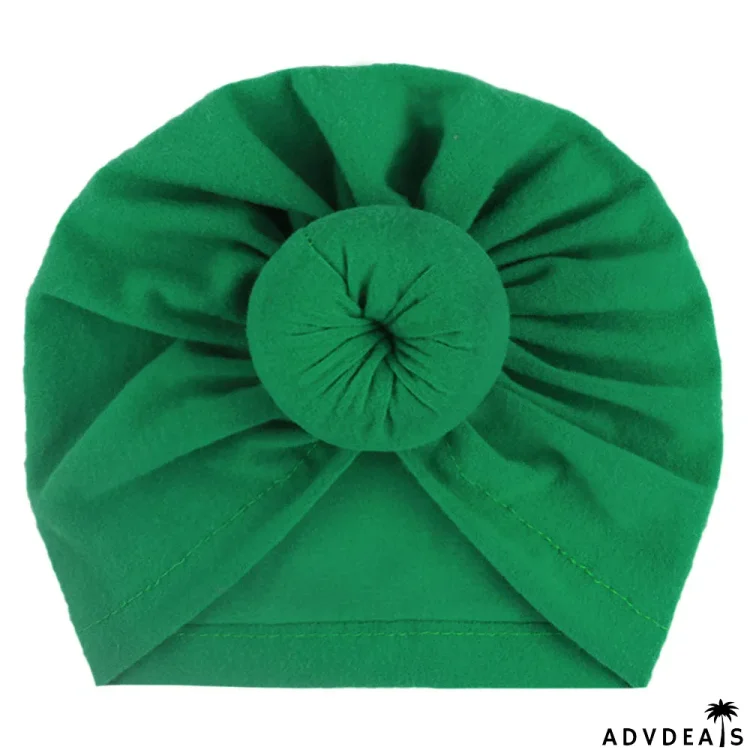 Cute India Turban Hats Baby Infant Donut Hat