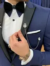 Forenza Royal Slim Fit Navy Blue Tuxedo