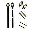 2 Pack Tire Wheel Handle Repair Tool Tire Wheel Lug Wrench for Car SUV Sedan Van
