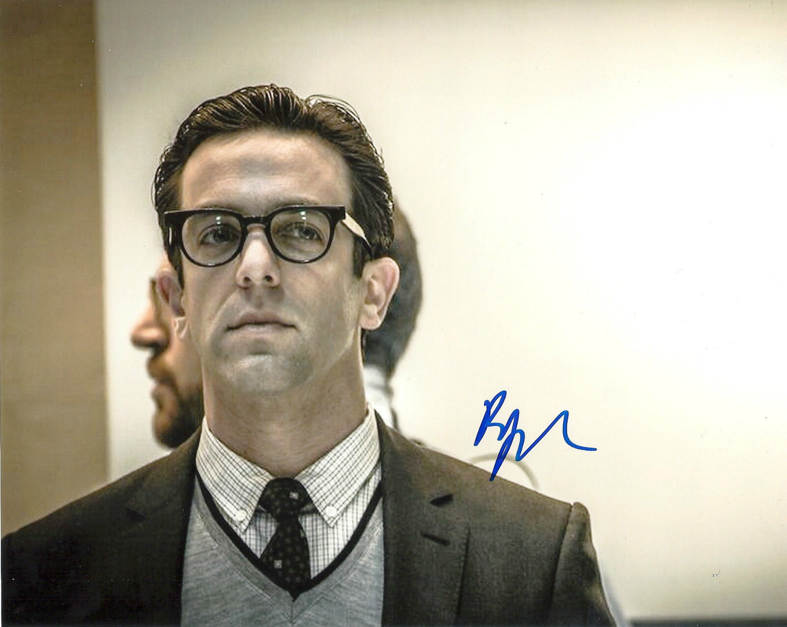 BJ NOVAK 'THE AMAZING SPIDERMAN 2' ALISTAIR SMYTHE SIGNED 8X10 PICTURE *COA 5