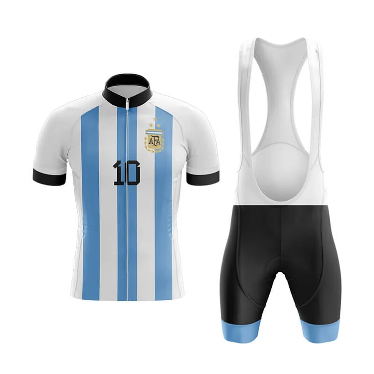 Argentina Men's Short Sleeve Cycling Kit