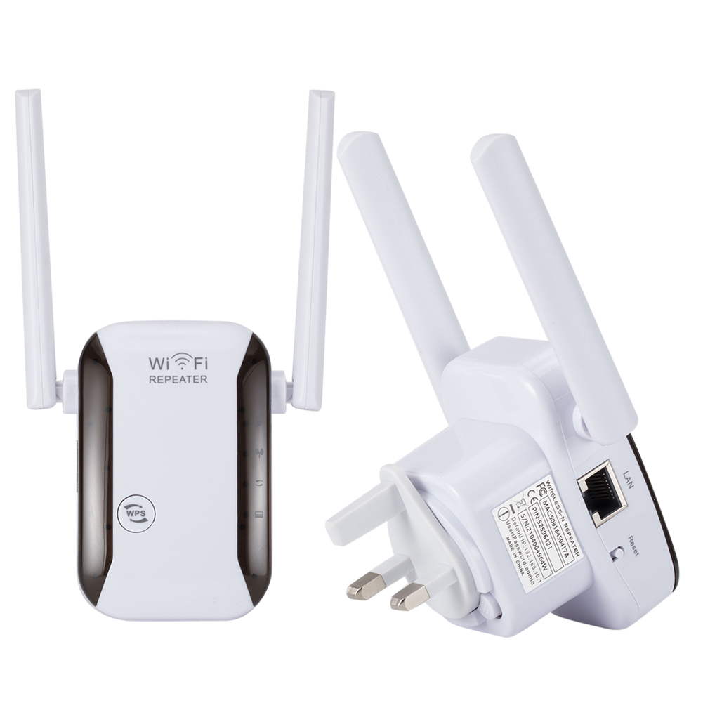 

WR229 Wireless WiFi Repeater Router 300Mbps Network Signal Amplifier, White, 501 Original