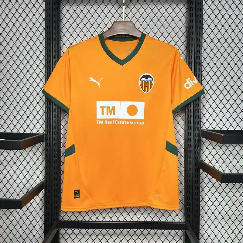 24/25 Valencia Soccer Jersey Second Away
