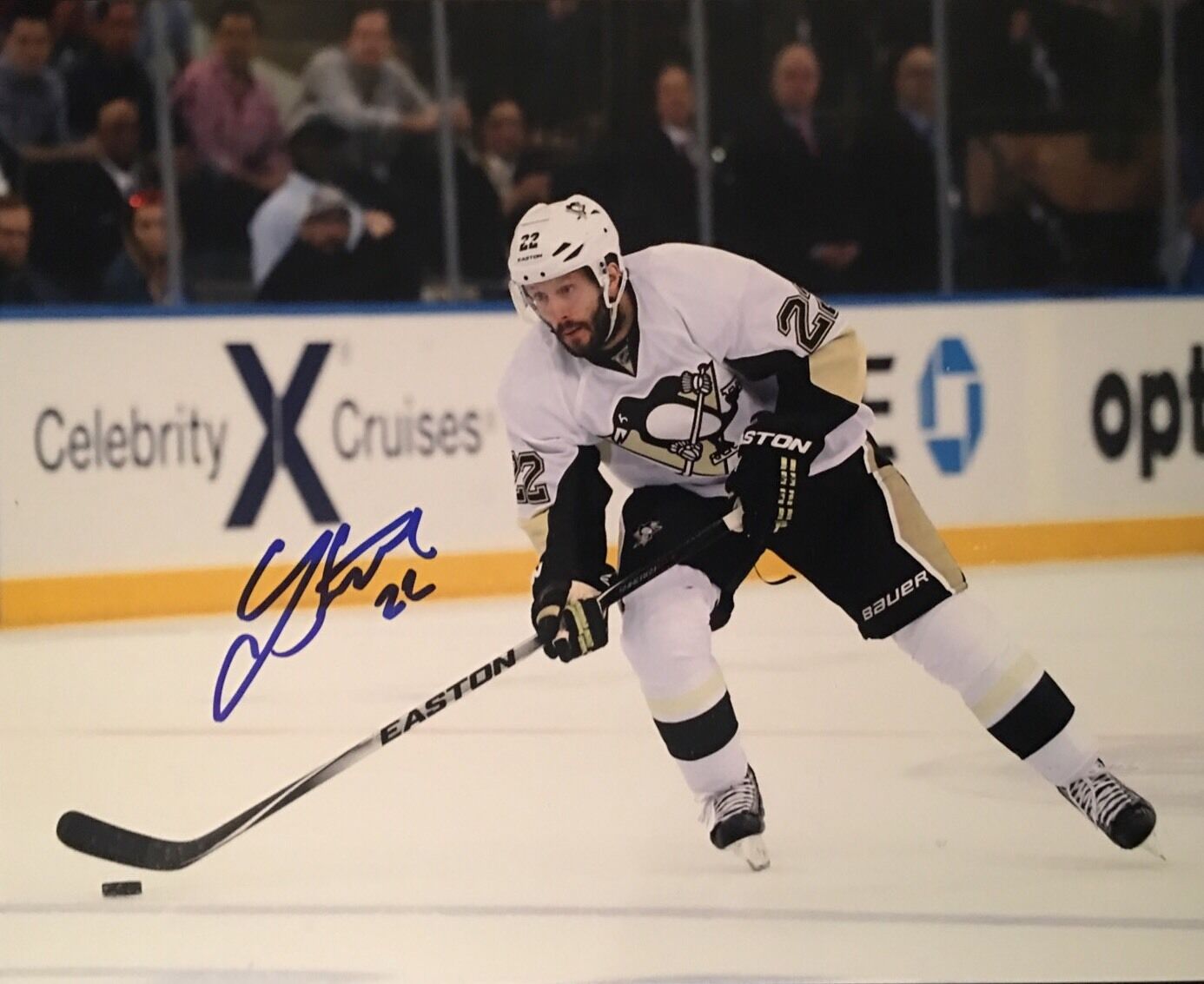 Lee Stempniak AUTOGRAPH Photo Poster painting Pittsburgh Penguins Signed GLOSSY 8x10 Hurricanes